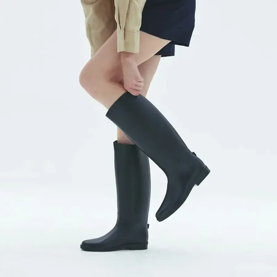 코모레비 뮤지엄 뮤지엄 KM071 오리지널 클래식 롱 레인부츠BLA 519539