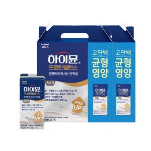 일동후디스 하이뮨 프로틴밸런스 흑임자 190ml (32개)_이미지