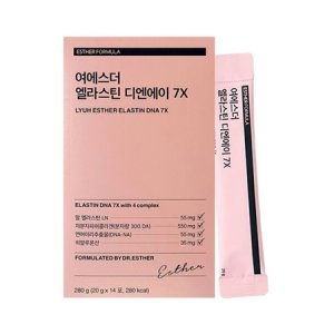 에스더포뮬러 여에스더 여에스더 엘라스틴 디엔에이 7X 20g 14포 (5개)