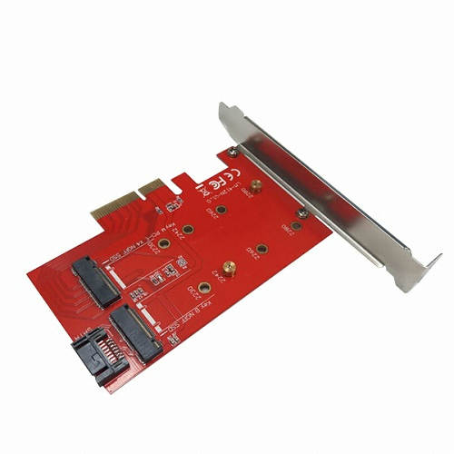 라인업시스템 LANSTAR M.2 to PCIe 카드 (LS-PCIE-M2SATA)_이미지