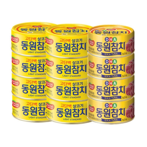 라이트스탠다드 150g 8개 + DHA 150g 4개