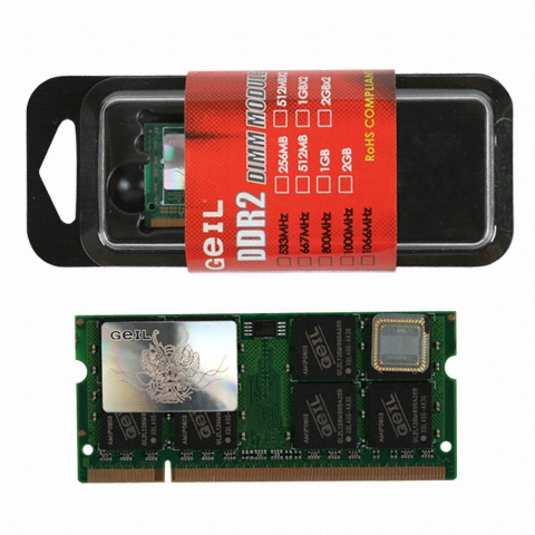 GeIL 노트북 DDR2-667 So-Dimm 디직스 (1GB)_이미지
