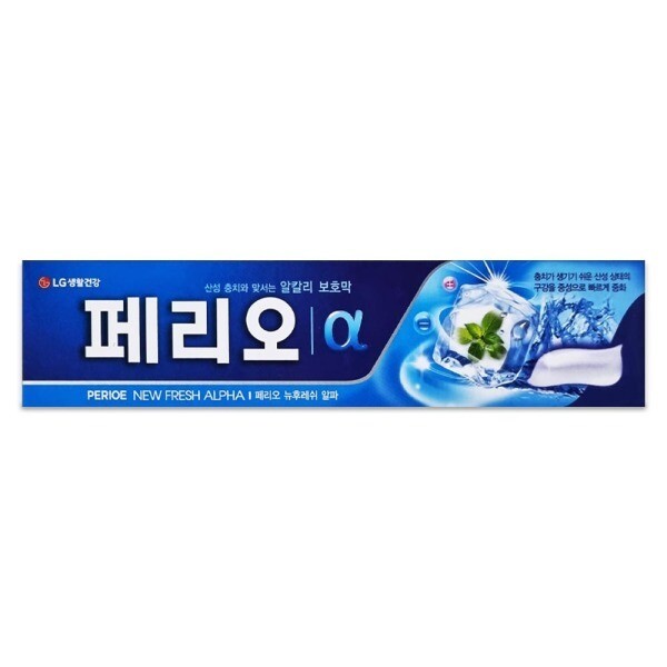 페리오 뉴 후레쉬 알파 치약 185g