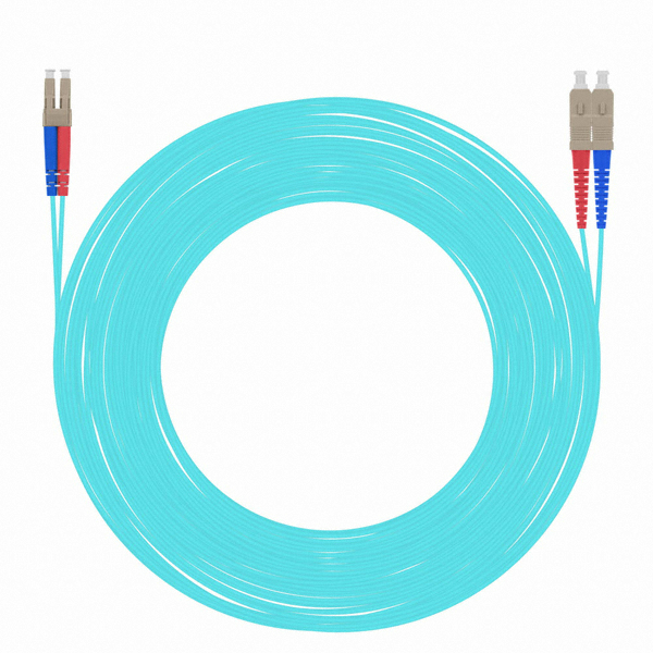 이지넷유비쿼터스 넥스트 10G LC-SC타입 광 패치코드 케이블 (NEXT-LS350MM-10G, 50m)_이미지