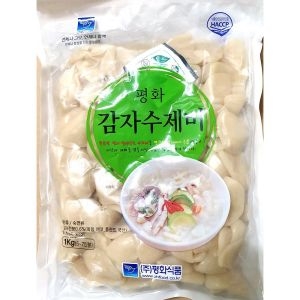 평화식품 평화 감자 수제비 1kg (3개)