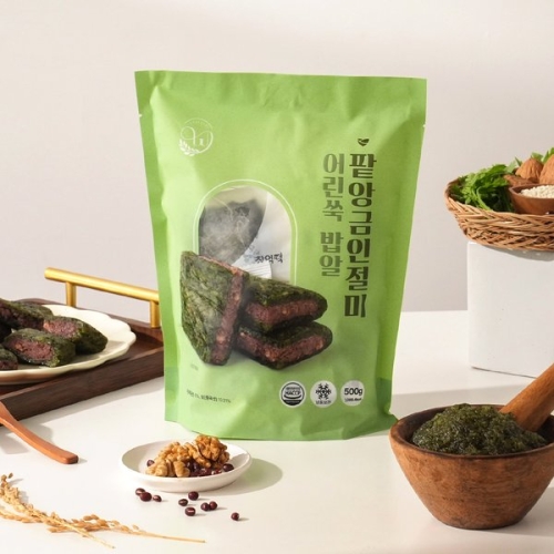 예다손나주공장 창억떡 팥앙금 인절미 500g (1개)_이미지