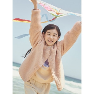 탑텐키즈 탑텐 MKC4TC2001 에코 플러피 플리스 가디건_이미지