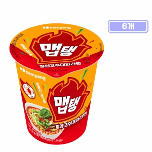 삼양식품 맵탱 청양고추 대파라면 65g (6개)_이미지