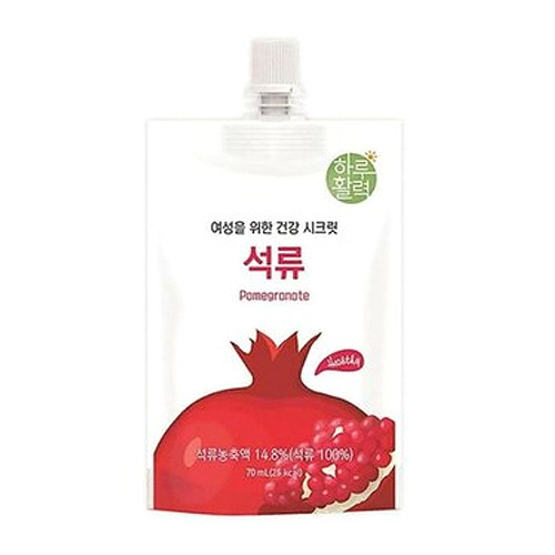 천호엔케어 하루활력 여성을 위한 건강 시크릿 석류 70ml 30포 (1개)_이미지