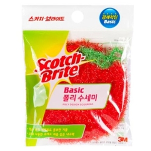 3M 흠집방지 수세미 폴리에스테르 거품잘나는 사기그릇