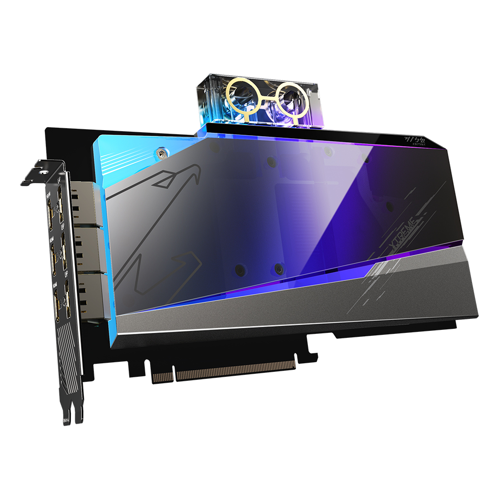 GIGABYTE AORUS 지포스 RTX 3090 XTREME 워터블럭 D6X 24GB 피씨디렉트_이미지