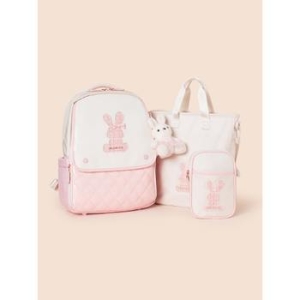 빈폴 KIDS 빙키 여아 사첼 3SET 책가방 라이트 핑크 BI61D4G04Y_이미지