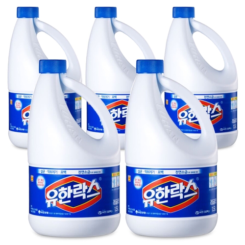 유한락스 레귤러 1.5L (5개)_이미지