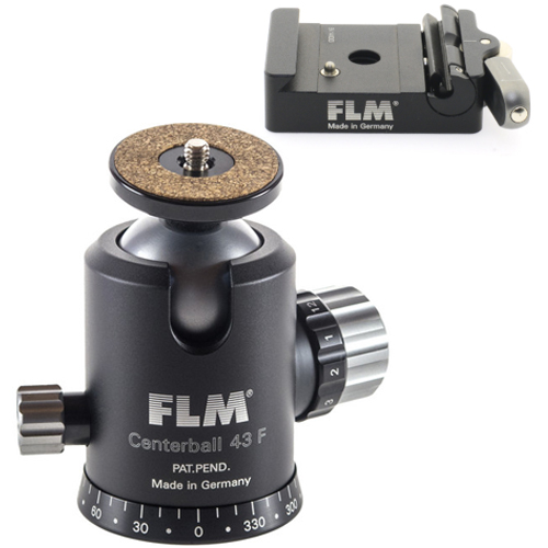 FLM CB-43F 볼헤드 + QRB-50 클램프_이미지