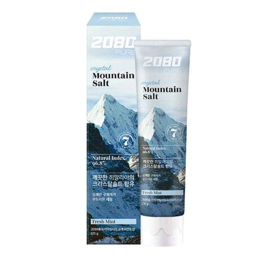 2080 퓨어 마운틴 크리스탈솔트 치약 120g (1개)_이미지