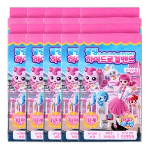 누리메딕스 캐치티니핑 쿨링 하이드로겔밴드 18매 (10팩(180매))_이미지