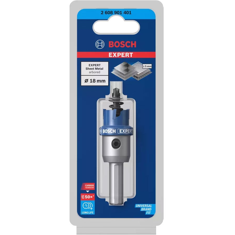 보쉬 EXPERT TCT 초경 홀쏘 18mm