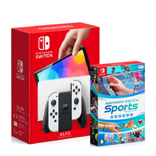 Nintendo 닌텐도 스위치 OLED 4인용 게임 패키지 (닌텐도 스위치 스포츠)