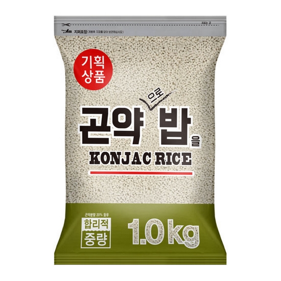 매홍엘앤에프 곤약밥 1kg (1개)_이미지