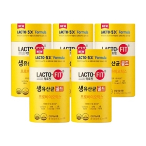 락토핏 생유산균 골드 100g 5개 락토핏 생유산균 골드