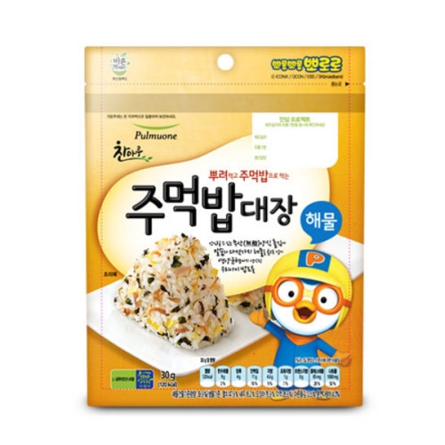 풀무원 주먹밥 대장 해물 30g (1개)