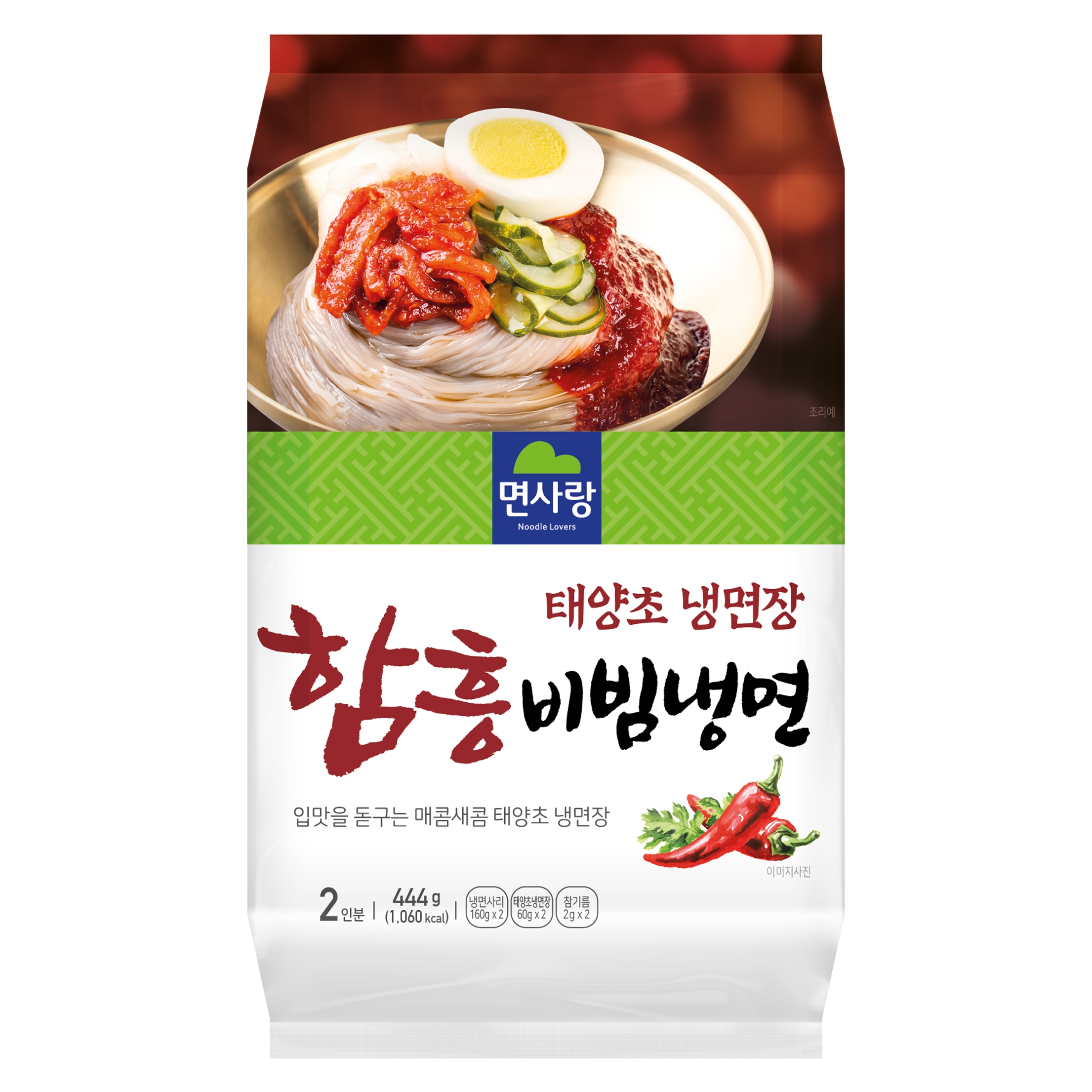 면사랑 함흥 비빔냉면 444g (4개)_이미지