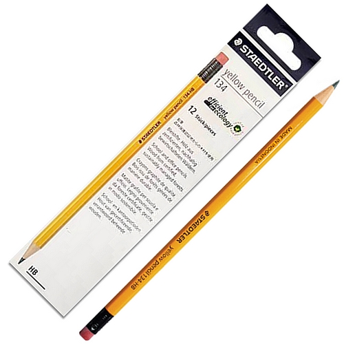 스테들러 옐로우 134 연필 세트 (12본x6개)