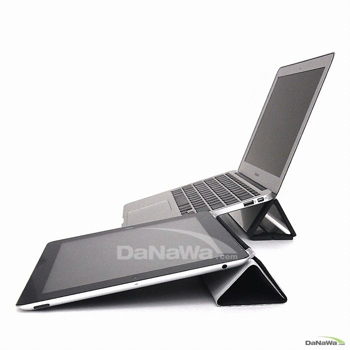AViiQ PORTABLE LAPTOP STAND 받침대 - Hylite Aluminum_이미지