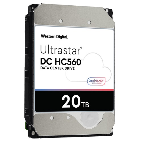 Western Digital Ultrastar DC HC560 7200/512M (20TB, WUH722020ALE6L4)_이미지