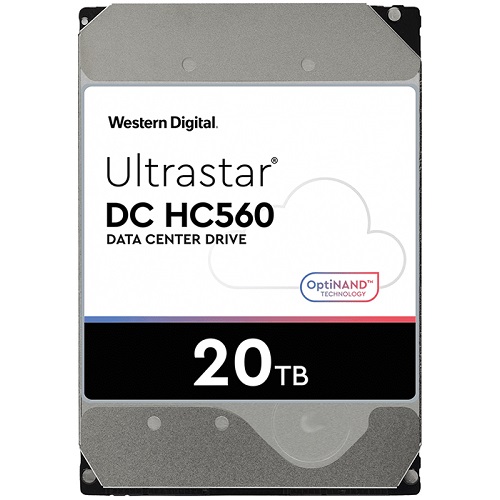 Western Digital Ultrastar DC HC560 7200/512M (20TB, WUH722020ALE6L4)