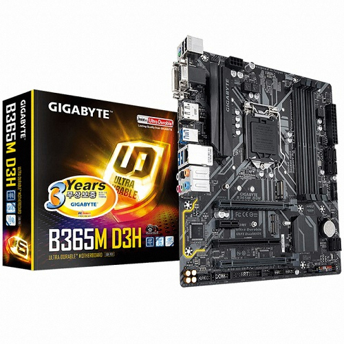 GIGABYTE B365M D3H 듀러블에디션 피씨디렉트_이미지