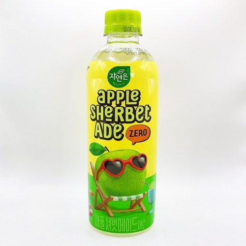 웅진식품 자연은 애플 셔벗에이드 제로 500ml (6개)_이미지
