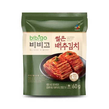비비고 썰은 배추김치 60g (14개)