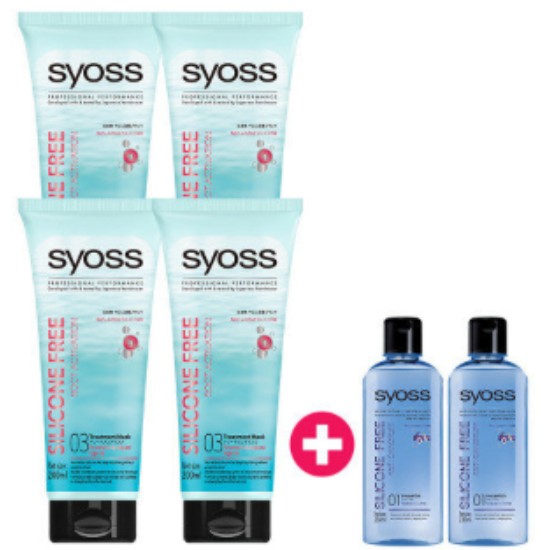 헨켈 사이오스 실리콘프리 루트액티베이션 샴푸+트리트먼트 6종 세트