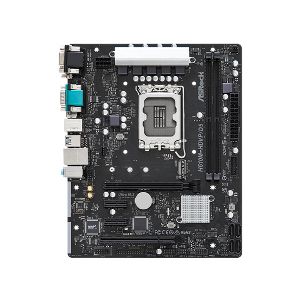ASRock H610M-HDVP/D5 R2.0 인텍앤컴퍼니 (벌크)