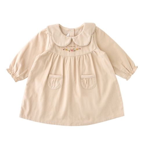 CR PH 플라워코듀로이드레스 34A70-674-01/02