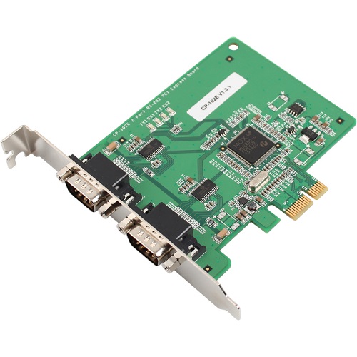 MOXA CP-102E 2포트 RS232 스마트 PCI Express 시리얼 보드