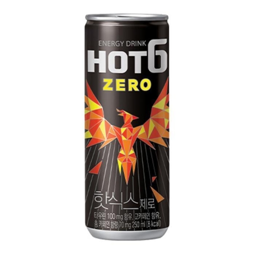 롯데칠성음료 핫식스 제로 250ml (1개)_이미지