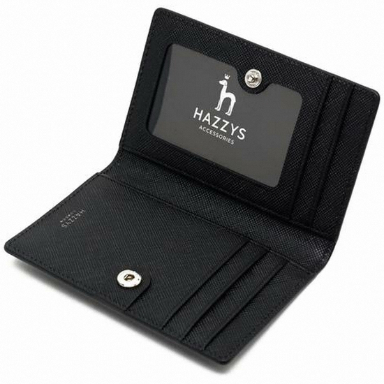 헤지스ACC 퍼피로고 플랫 카드지갑 HIHO0E131BK_이미지