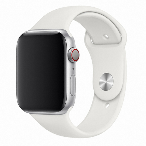 APPLE 워치 화이트 스포츠 밴드 (38mm/40mm)_이미지