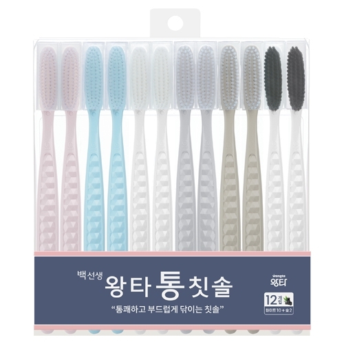백선생 왕타 통칫솔 (12개)_이미지