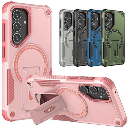 수나르 갤럭시A36 아머 맥세이프 범퍼 킥스탠드 하드 케이스_이미지