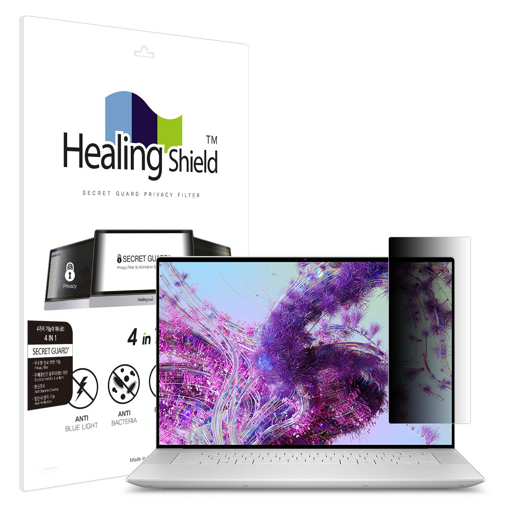 델 XPS 16 9640 터치 SNS 메신저 사이드 프라이버시 보안필름
