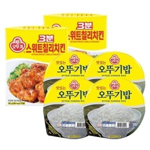 오뚜기 3분 스위트칠리 치킨 150g (4개)_이미지