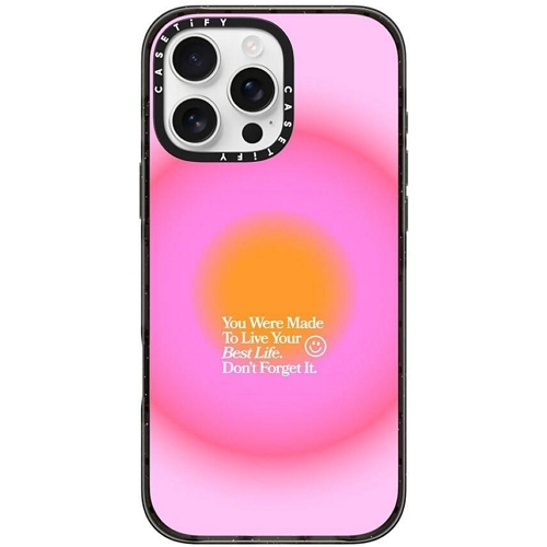 CASETIFY 아이폰16 프로 Made to Live Your Best Life 임팩트 맥세이프 케이스