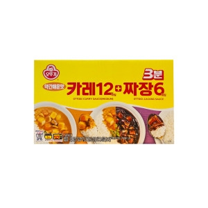 3분 카레 짜장 200g 12개 + 200g 6개 코스트코