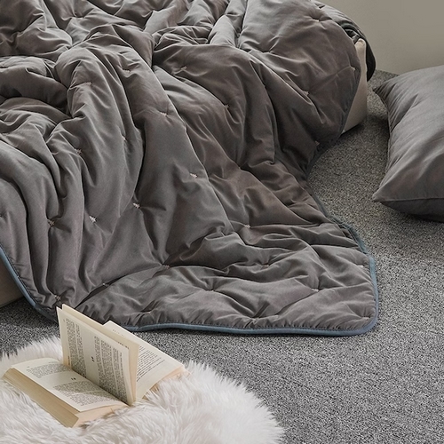 글로벌베딩서비스 아르페지오베이직 빌라쥬 소프트 스웨이드 자수 차렵베개세트 (퀸 Q)