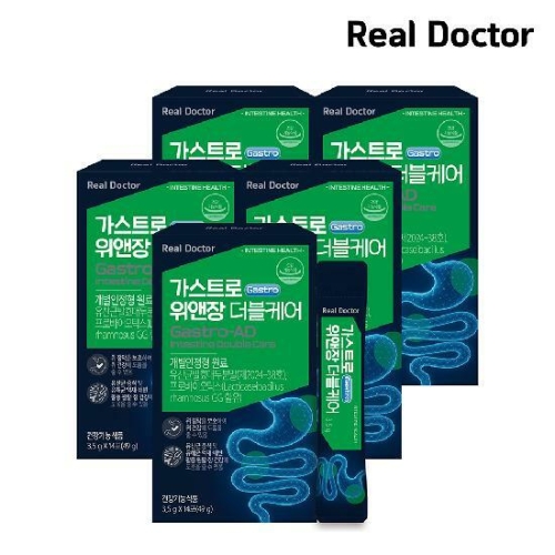 리얼닥터 가스트로 위앤장 더블케어 3.5g 14포 (5개)