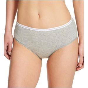 여성용 Ck 원 코튼 하이웨스트 비키니 브리프 팬티 646144