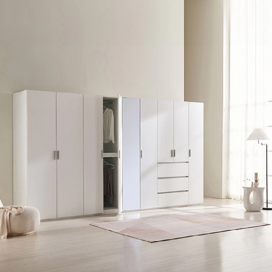 삼익가구 그로우 전신거울 키큰 행거형 A타입 옷장 800_이미지